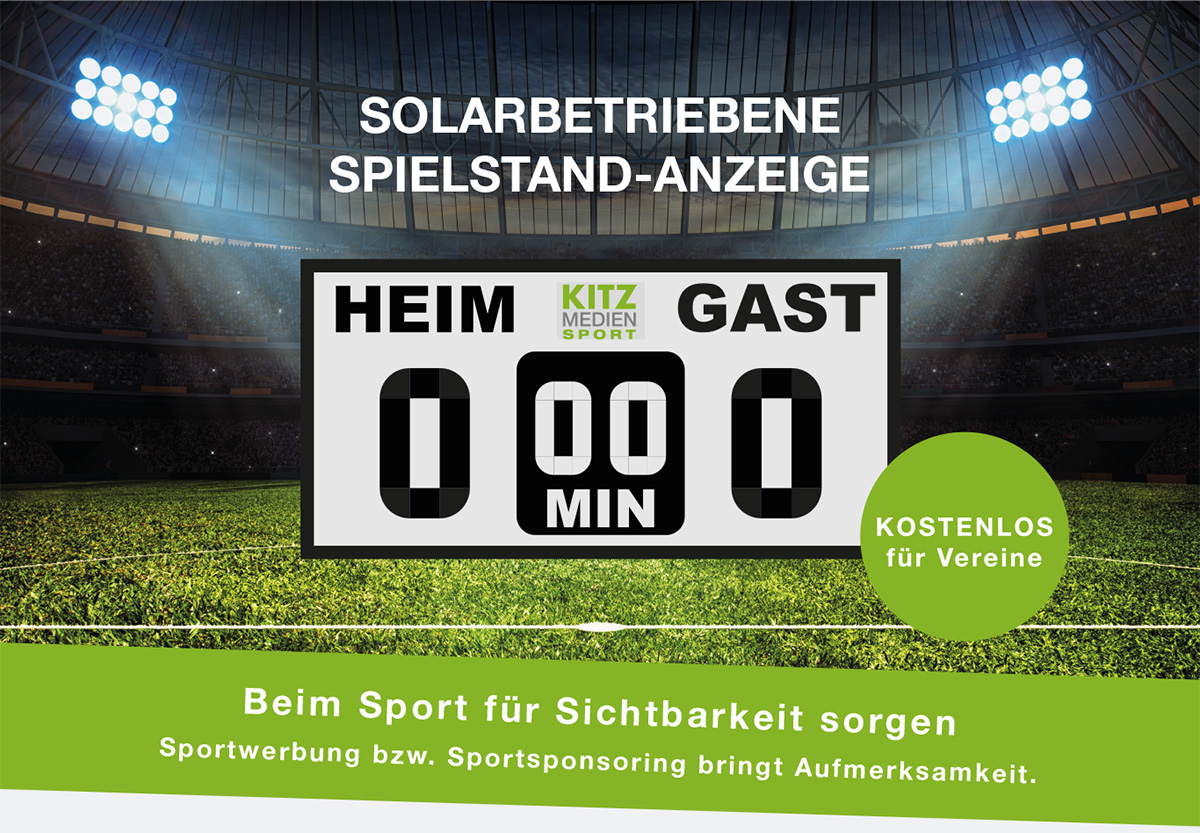 Solarbetriebene Spielstands Anzeige kaufen